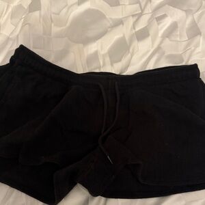 brandy Melville black knit shorts, one size DM if you have questions